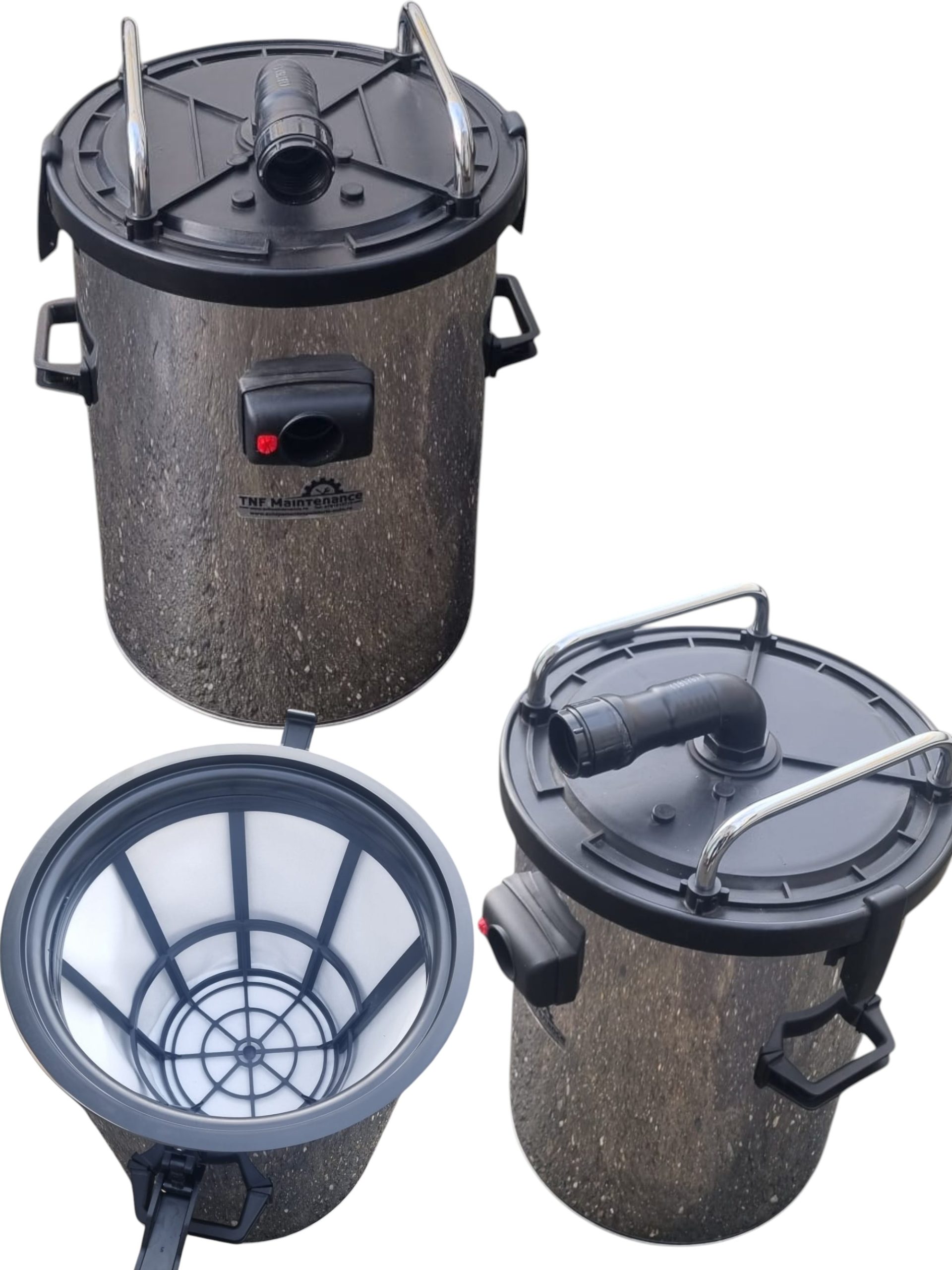 Cuva din inox pentru aspirator 2 Cuva din inox pentru aspirator - imagine 2