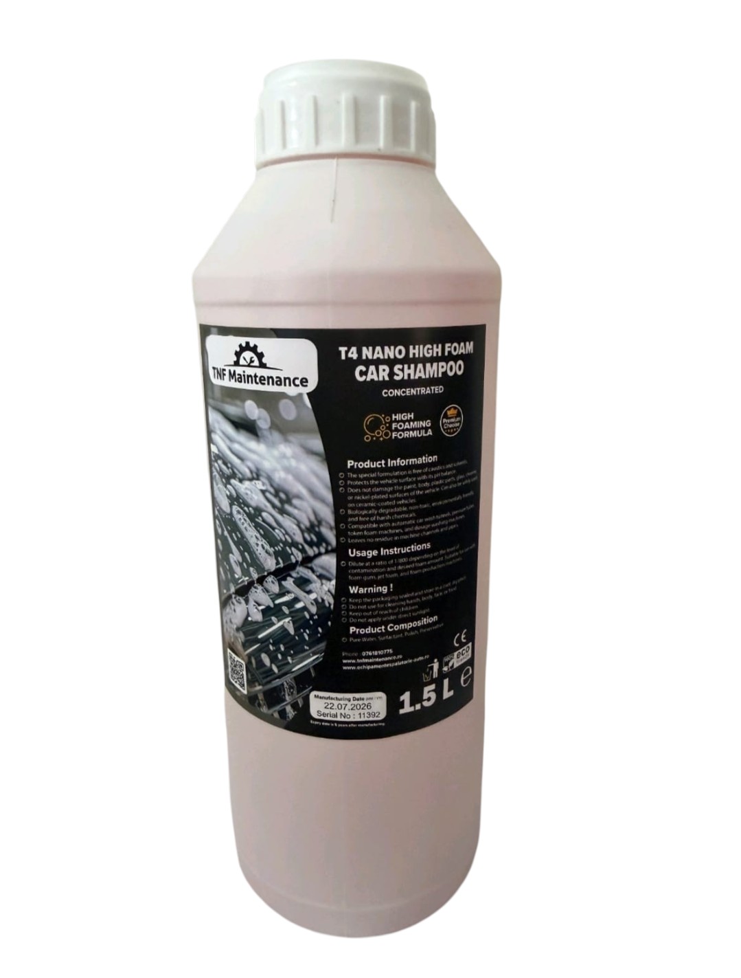 Spuma activa concentrata T4 Nano self service