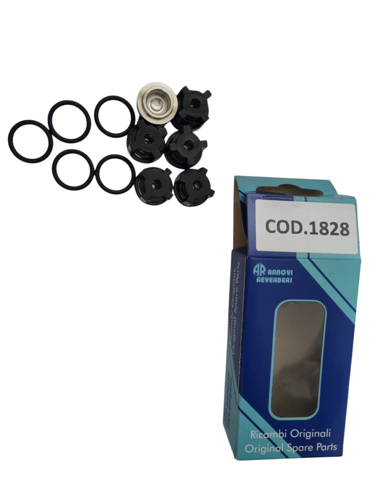 Set/ kit supape presiune pompa Annovi Reverberi COD 1828 1 Set/ kit supape presiune pompa Annovi Reverberi COD 1828